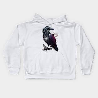 Majestic Raven Kids Hoodie